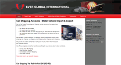 Desktop Screenshot of everglobalinternational.com.au